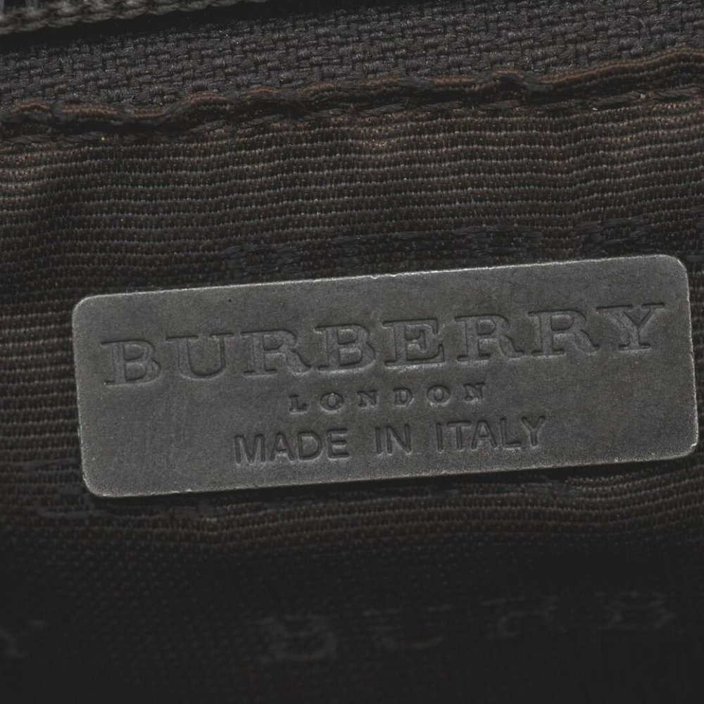 Authentic Burberry Nova Check Shoulder HandBag PVc - Picture 7 of 11